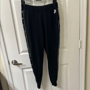 PINK Black Jogger Pants